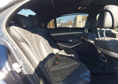 2016 Mercedes-Benz S 550 4Matic из США, поврежденный, VIN WDDUG8FB3GA234342